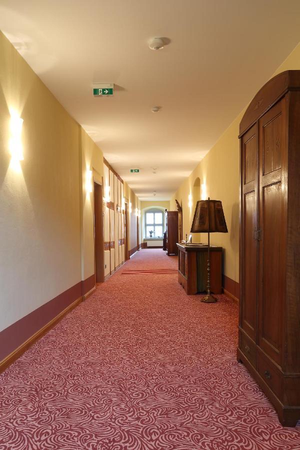 Hotel Garni Schloss Schoenberg Bad Brambach Esterno foto