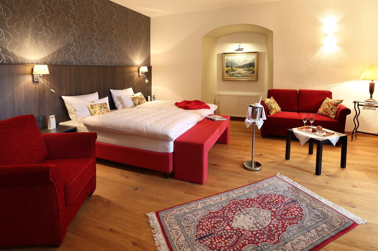 Hotel Garni Schloss Schoenberg Bad Brambach Esterno foto